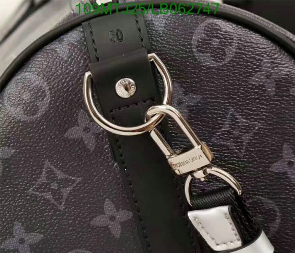 Louis Vuitton AAA+ Replica Elipse Silver Split Keepall LB06274757036