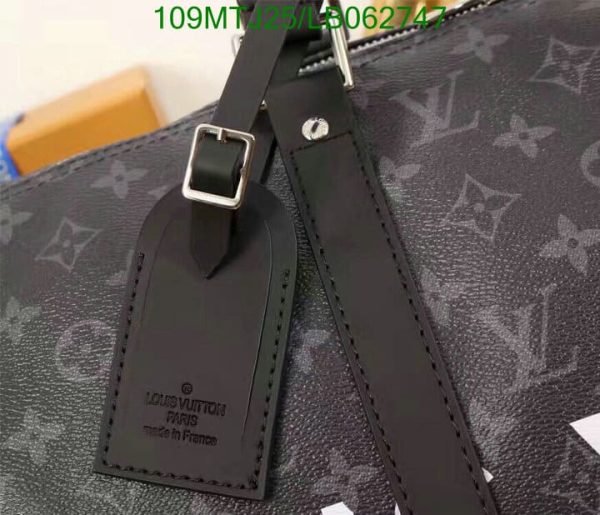 Louis Vuitton AAA+ Replica Elipse Silver Split Keepall LB06274757036