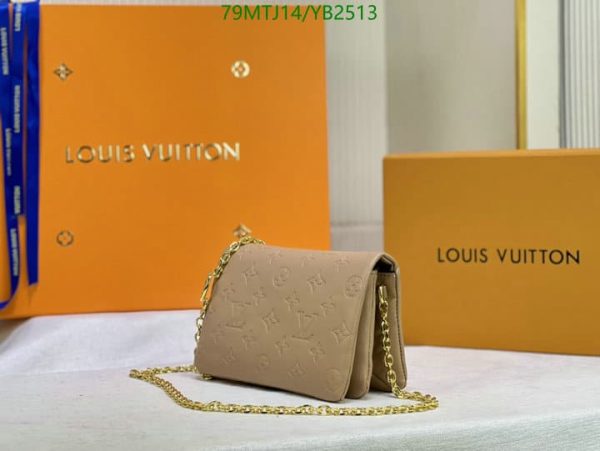 Louis Vuitton AAA+ Replica Embossed Pochette Coussin Bag YB25131648519