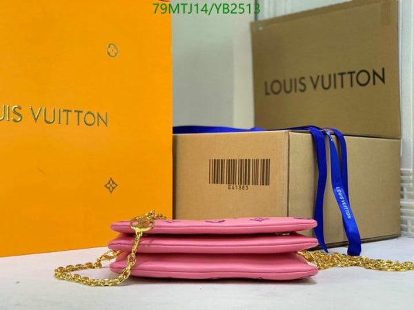 Louis Vuitton AAA+ Replica Embossed Pochette Coussin Bag YB25131648519