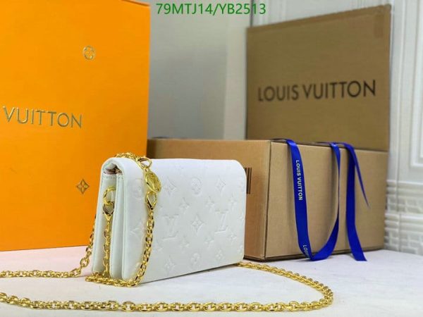 Louis Vuitton AAA+ Replica Embossed Pochette Coussin Bag YB25131648519