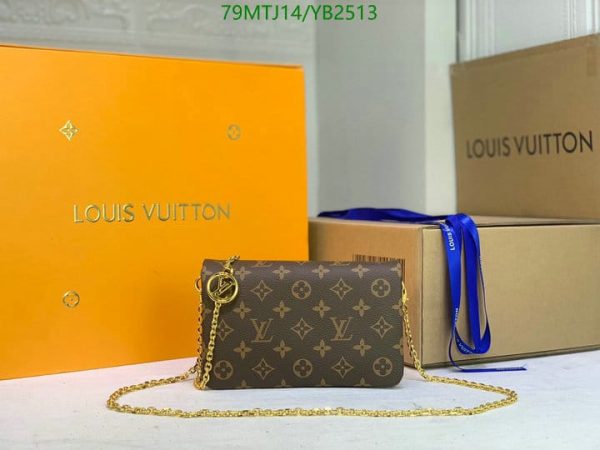 Louis Vuitton AAA+ Replica Embossed Pochette Coussin Bag YB25131648519