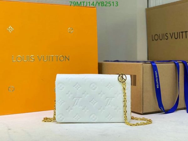 Louis Vuitton AAA+ Replica Embossed Pochette Coussin Bag YB25131648519