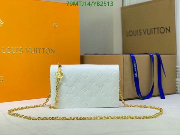 Louis Vuitton AAA+ Replica Embossed Pochette Coussin Bag YB25131648519