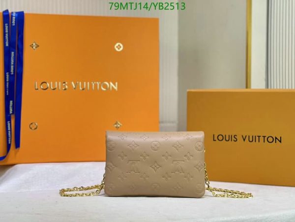 Louis Vuitton AAA+ Replica Embossed Pochette Coussin Bag YB25131648519