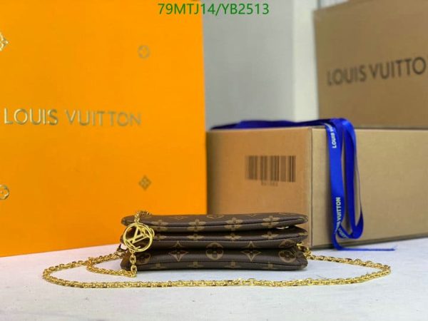 Louis Vuitton AAA+ Replica Embossed Pochette Coussin Bag YB25131648519