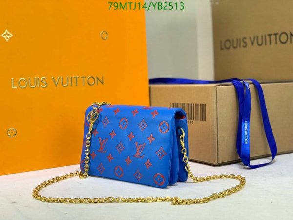 Louis Vuitton AAA+ Replica Embossed Pochette Coussin Bag YB25131648519