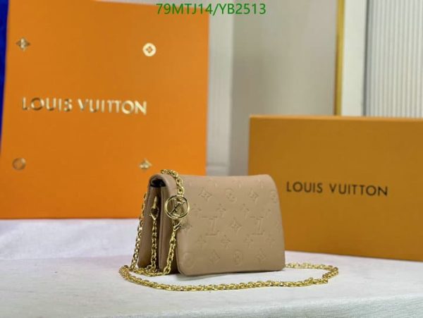 Louis Vuitton AAA+ Replica Embossed Pochette Coussin Bag YB25131648519