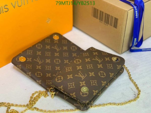 Louis Vuitton AAA+ Replica Embossed Pochette Coussin Bag YB25131648519