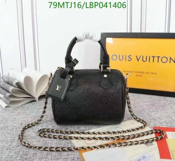 Louis Vuitton AAA+ Replica  Empreinte Giant Speedy Bandouliere Bag LBP0414066359