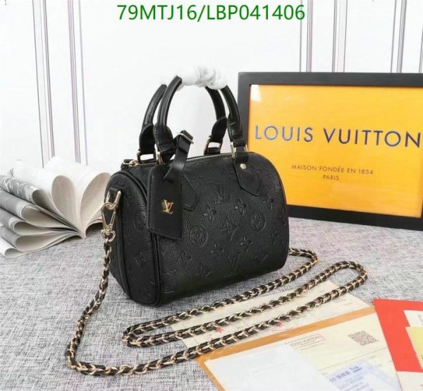 Louis Vuitton AAA+ Replica  Empreinte Giant Speedy Bandouliere Bag LBP0414066359