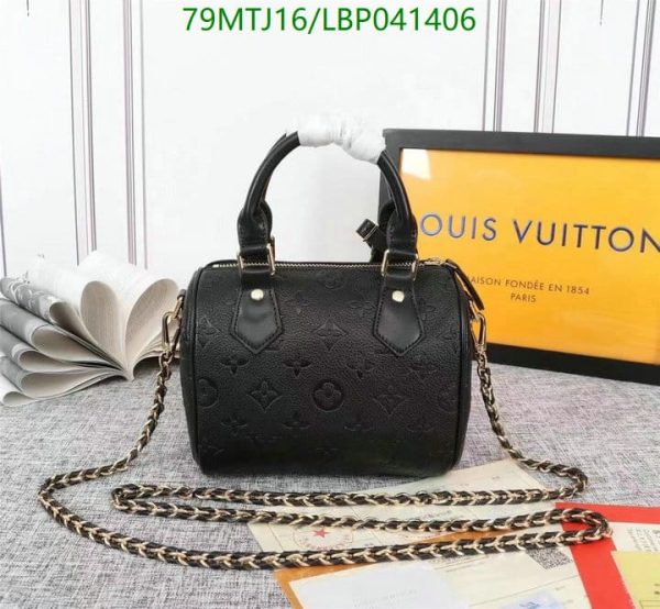 Louis Vuitton AAA+ Replica  Empreinte Giant Speedy Bandouliere Bag LBP0414066359