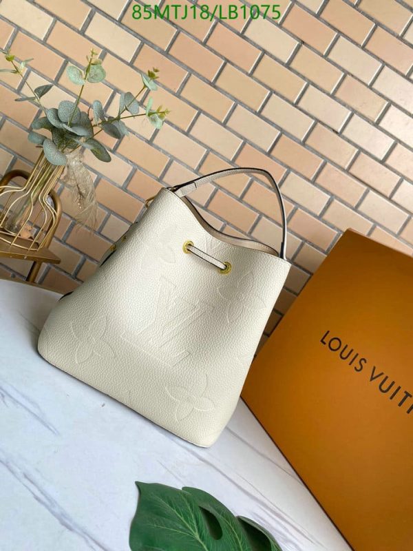 Louis Vuitton AAA+ Replica Empreinte Neonoe Cream Hobo Bag LB10752365894