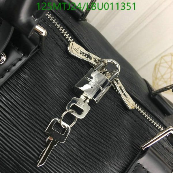 Louis Vuitton AAA+ Replica Epi KeepallBandoulière Bag LBU0113515076