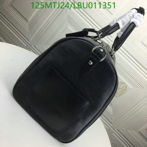 Louis Vuitton AAA+ Replica Epi KeepallBandoulière Bag LBU0113515076