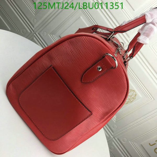 Louis Vuitton AAA+ Replica Epi KeepallBandoulière Bag LBU0113515076