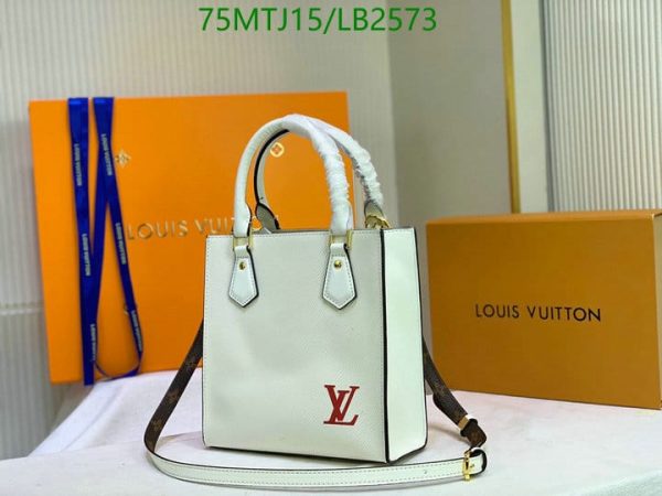 Louis Vuitton AAA+ Replica Epi Leather Sac Plat BB Tote Bag LB25734785123