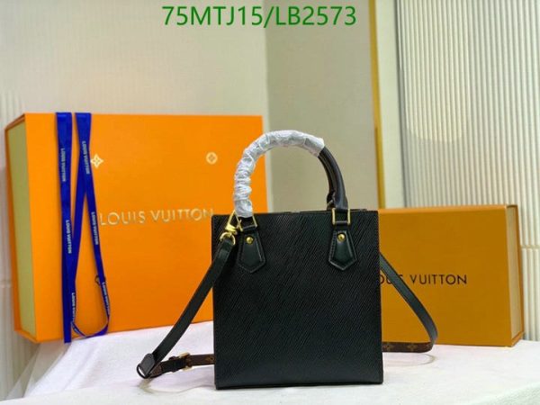 Louis Vuitton AAA+ Replica Epi Leather Sac Plat BB Tote Bag LB25734785123