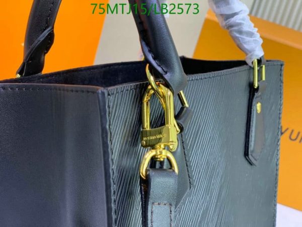 Louis Vuitton AAA+ Replica Epi Leather Sac Plat BB Tote Bag LB25734785123