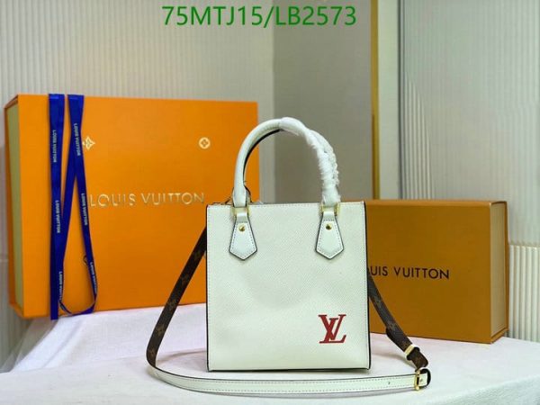 Louis Vuitton AAA+ Replica Epi Leather Sac Plat BB Tote Bag LB25734785123