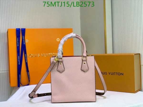 Louis Vuitton AAA+ Replica Epi Leather Sac Plat BB Tote Bag LB25734785123