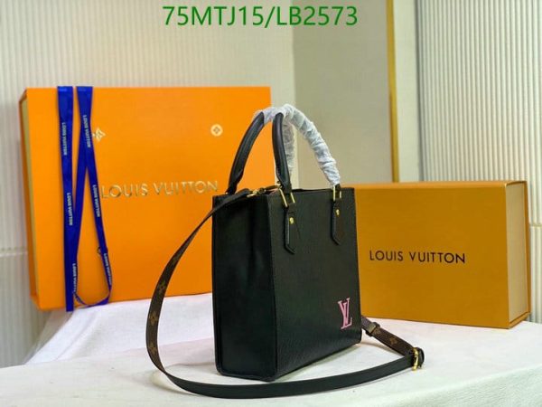 Louis Vuitton AAA+ Replica Epi Leather Sac Plat BB Tote Bag LB25734785123