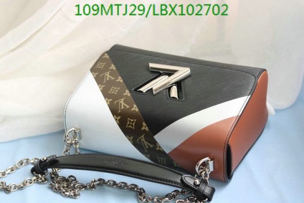 Louis Vuitton AAA+ Replica  Epi Leather Twist Tape Chain Clutch Bag LBX1027028942