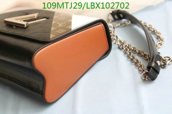 Louis Vuitton AAA+ Replica  Epi Leather Twist Tape Chain Clutch Bag LBX1027028942