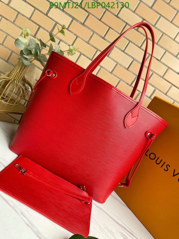 Louis Vuitton AAA+ Replica Epi Neverfull MM Red LBP0421302638