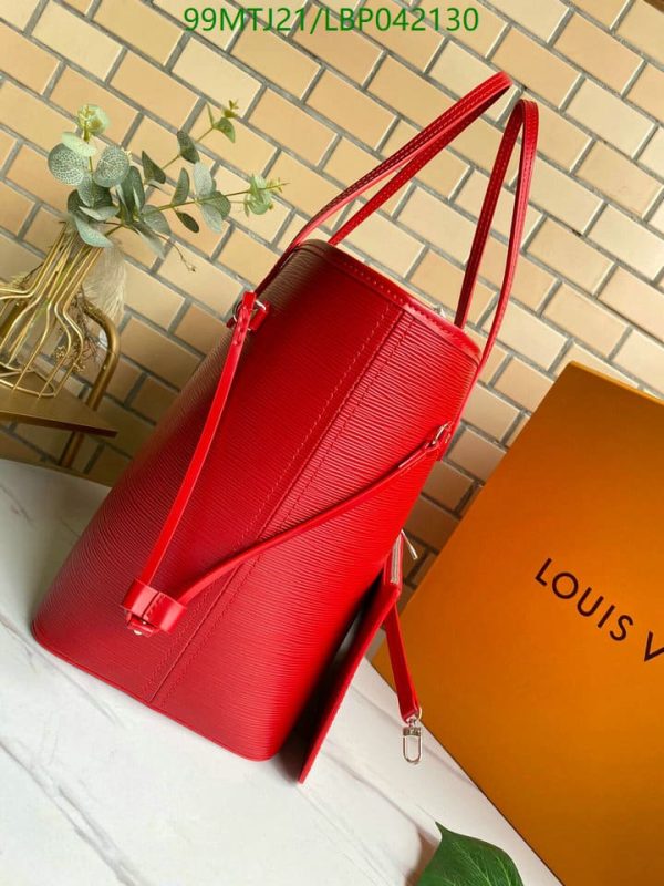 Louis Vuitton AAA+ Replica Epi Neverfull MM Red LBP0421302638