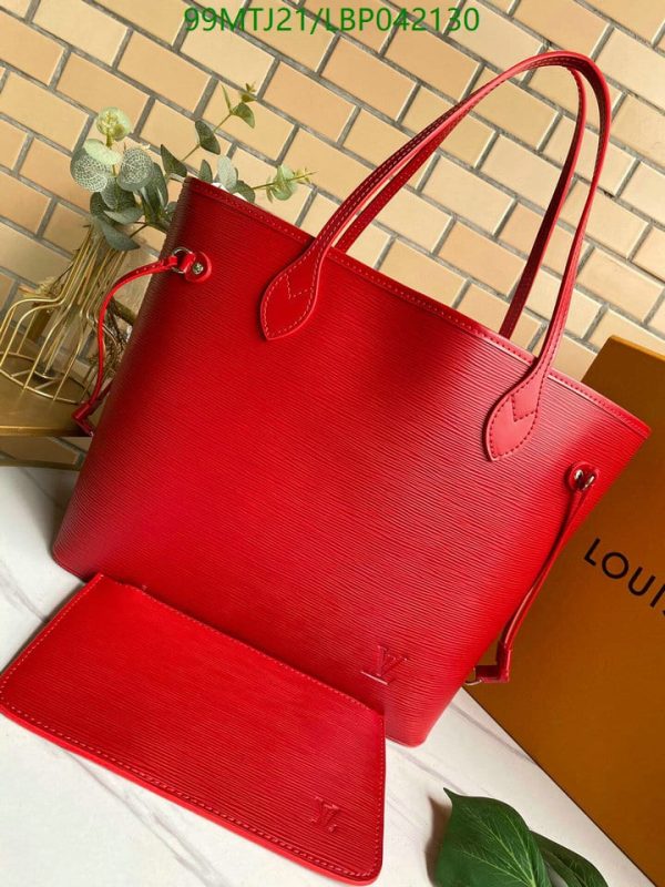 Louis Vuitton AAA+ Replica Epi Neverfull MM Red LBP0421302638