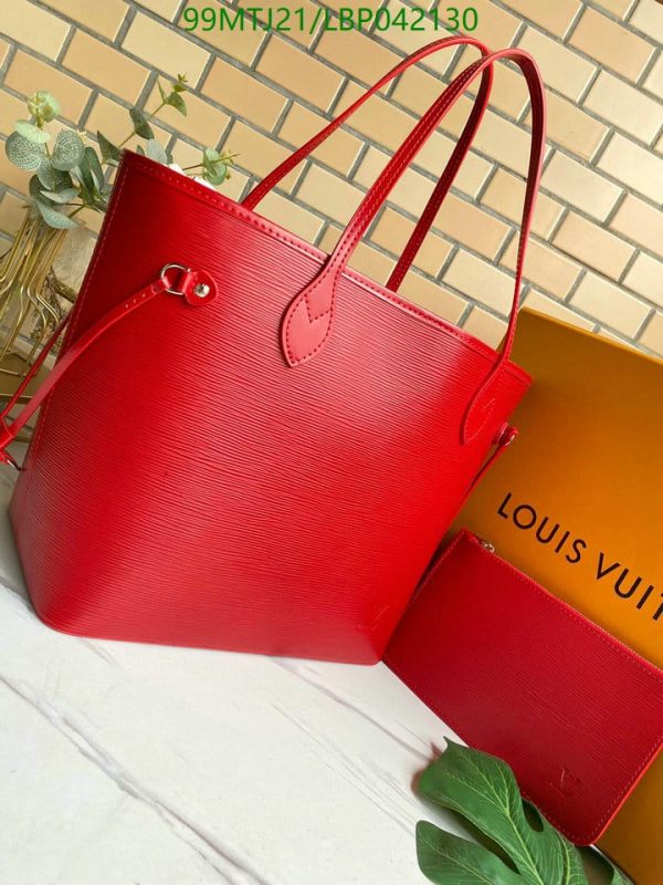 Louis Vuitton AAA+ Replica Epi Neverfull MM Red LBP0421302638