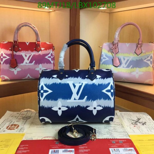 Louis Vuitton AAA+ Replica  Escale Giant Speedy Bandouliere Bag LBX1027083649