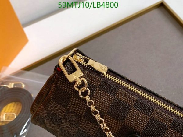 Louis Vuitton AAA+ Replica Eva Monogram Brown Bag LB48001973819