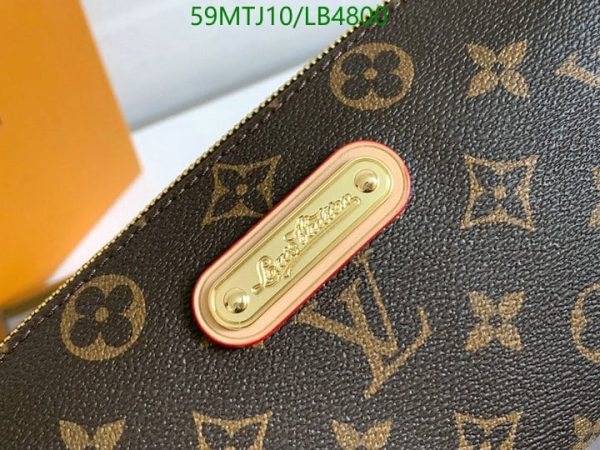 Louis Vuitton AAA+ Replica Eva Monogram Brown Bag LB48001973819