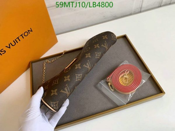 Louis Vuitton AAA+ Replica Eva Monogram Brown Bag LB48001973819