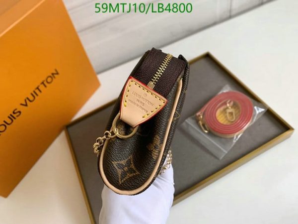 Louis Vuitton AAA+ Replica Eva Monogram Brown Bag LB48001973819