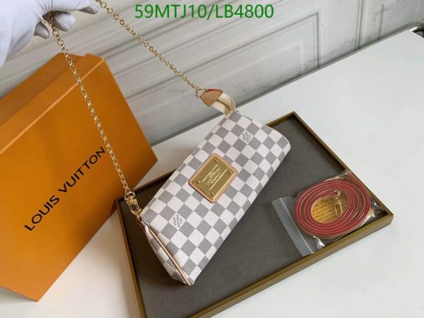 Louis Vuitton AAA+ Replica Eva Monogram Brown Bag LB48001973819