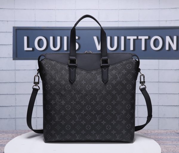 Louis Vuitton AAA+ Replica Explorer Briefcase Limited Edition Monogram Eclipse Canvas  LB04125652378