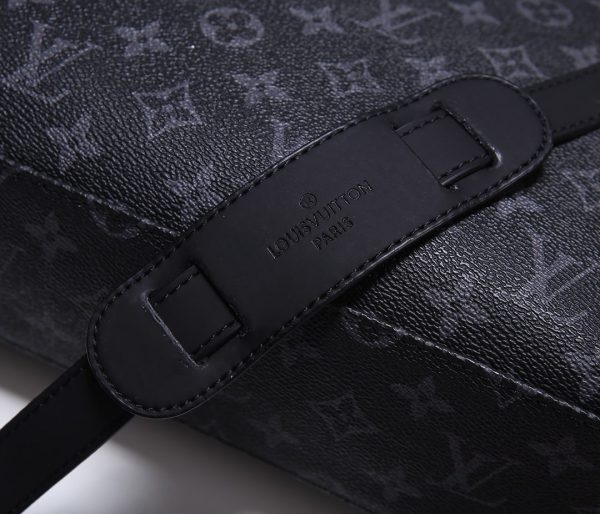 Louis Vuitton AAA+ Replica Explorer Briefcase Limited Edition Monogram Eclipse Canvas  LB04125652378