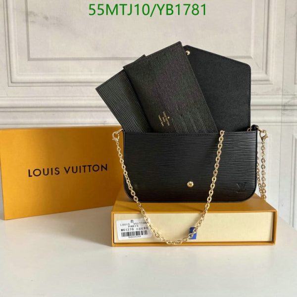 Louis Vuitton AAA+ Replica Felicie Pochette Ballerine Chain Bag Wallet YB17815624893