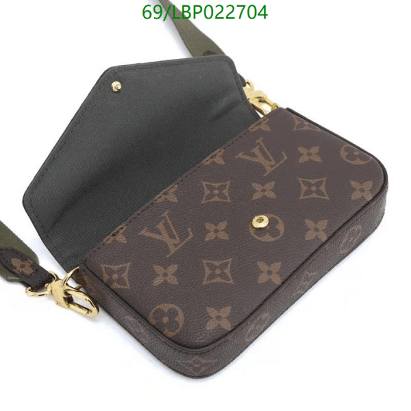 Louis Vuitton AAA+ Replica Felicie Strap Go Canvas Bag LBP0227042649