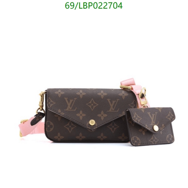 Louis Vuitton AAA+ Replica Felicie Strap Go Canvas Bag LBP0227042649