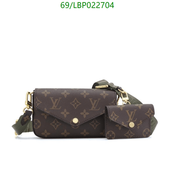 Louis Vuitton AAA+ Replica Felicie Strap Go Canvas Bag LBP0227042649