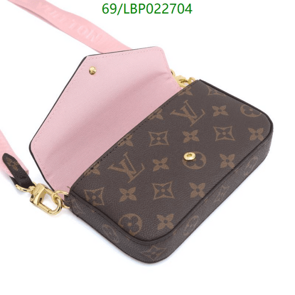 Louis Vuitton AAA+ Replica Felicie Strap Go Canvas Bag LBP0227042649