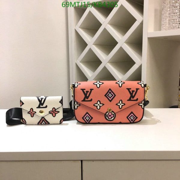 Louis Vuitton AAA+ Replica Felicie Strap & Go  KB43056543986