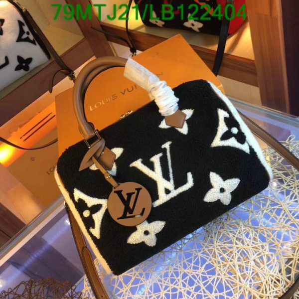 Louis Vuitton AAA+ Replica Fleece Speedy Bags LB12240489634