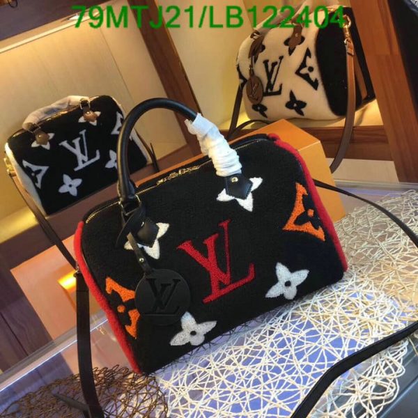 Louis Vuitton AAA+ Replica Fleece Speedy Bags LB12240489634