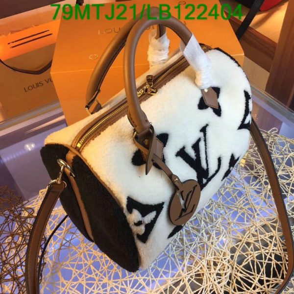 Louis Vuitton AAA+ Replica Fleece Speedy Bags LB12240489634