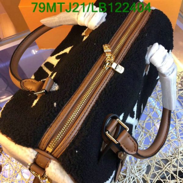 Louis Vuitton AAA+ Replica Fleece Speedy Bags LB12240489634